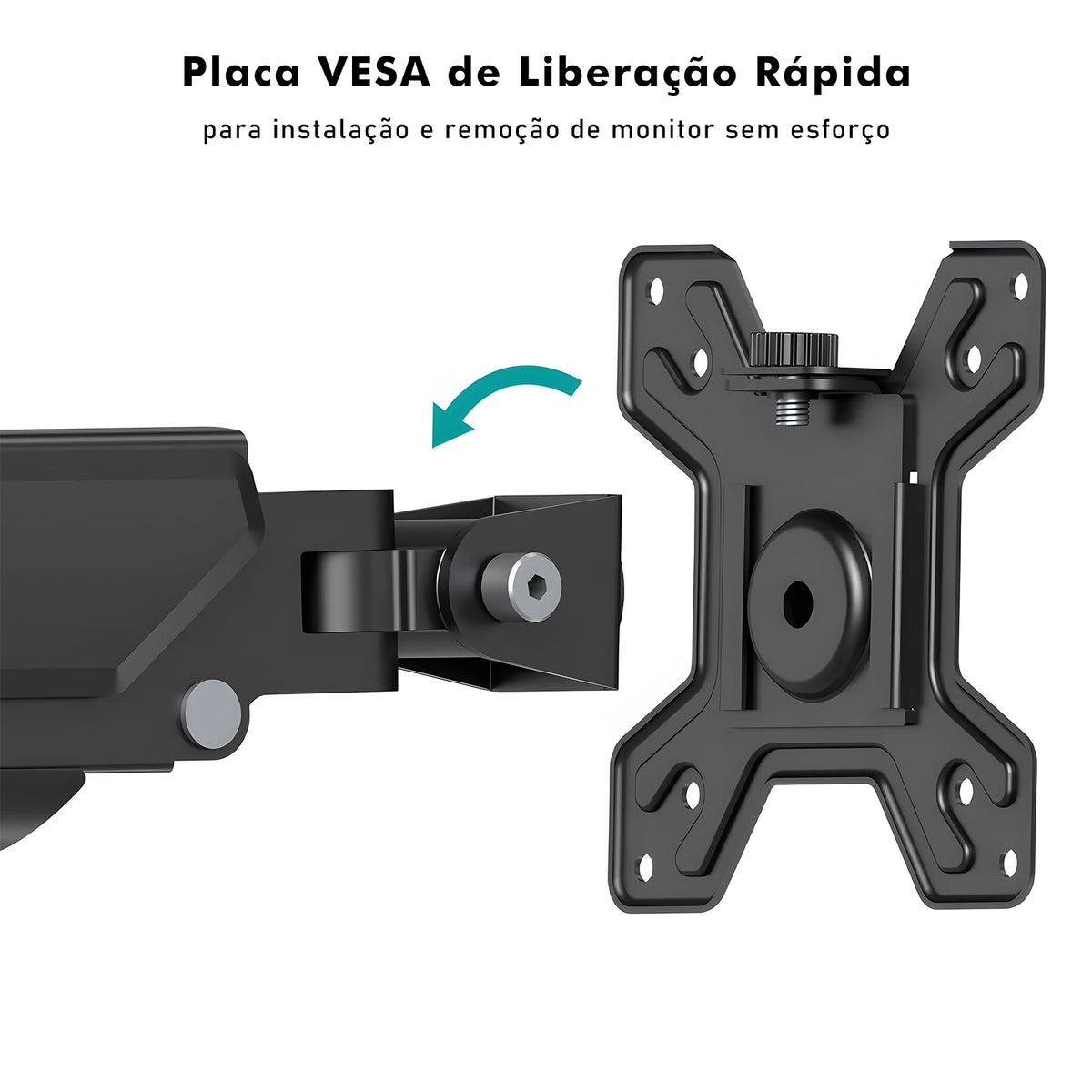 Suporte Braço Articulado para Monitor com RGB
