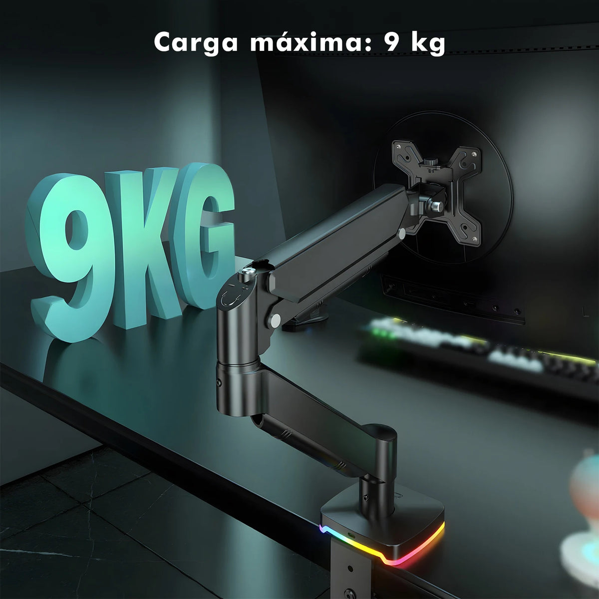Suporte Braço Articulado para Monitor com RGB