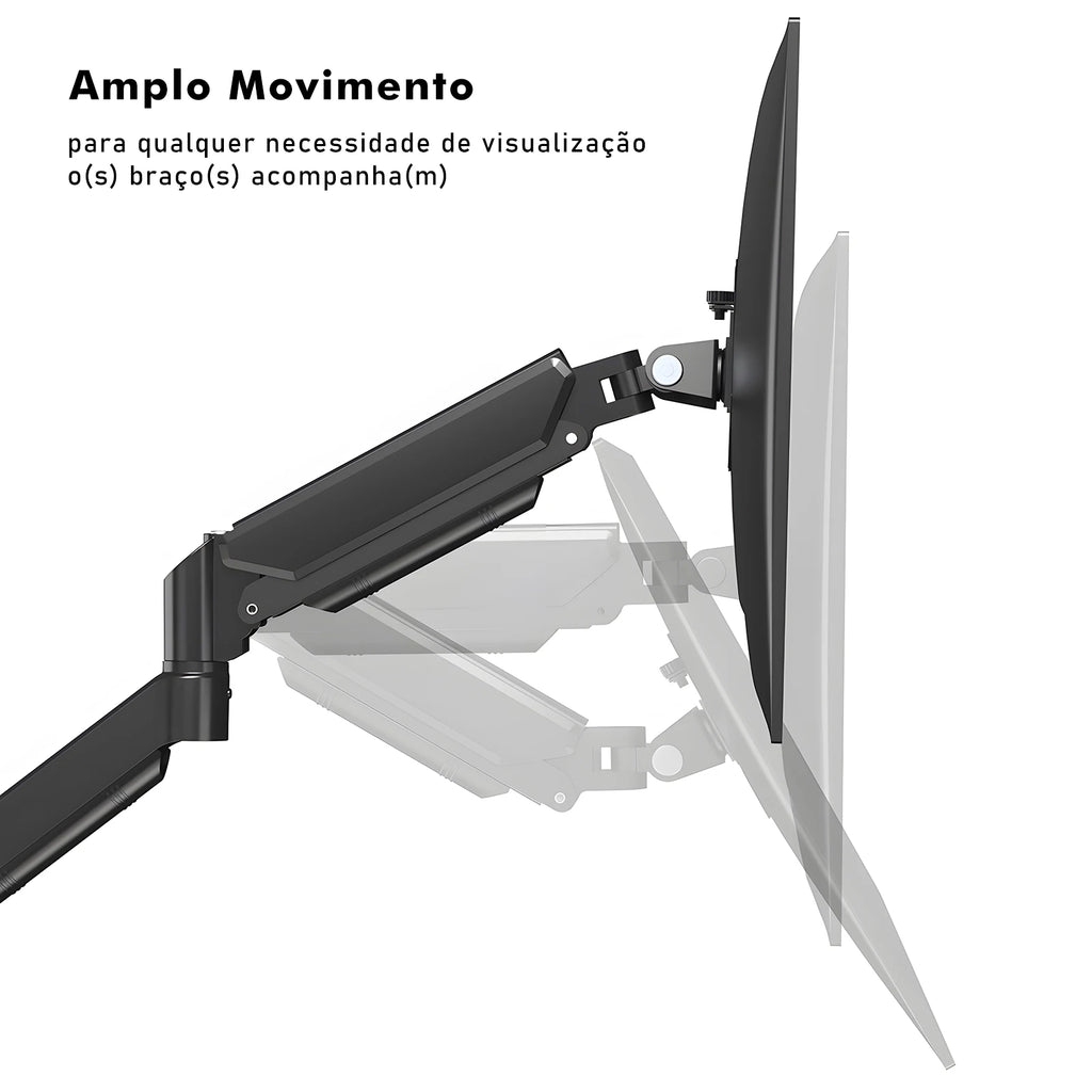 Suporte Braço Articulado para Monitor com RGB