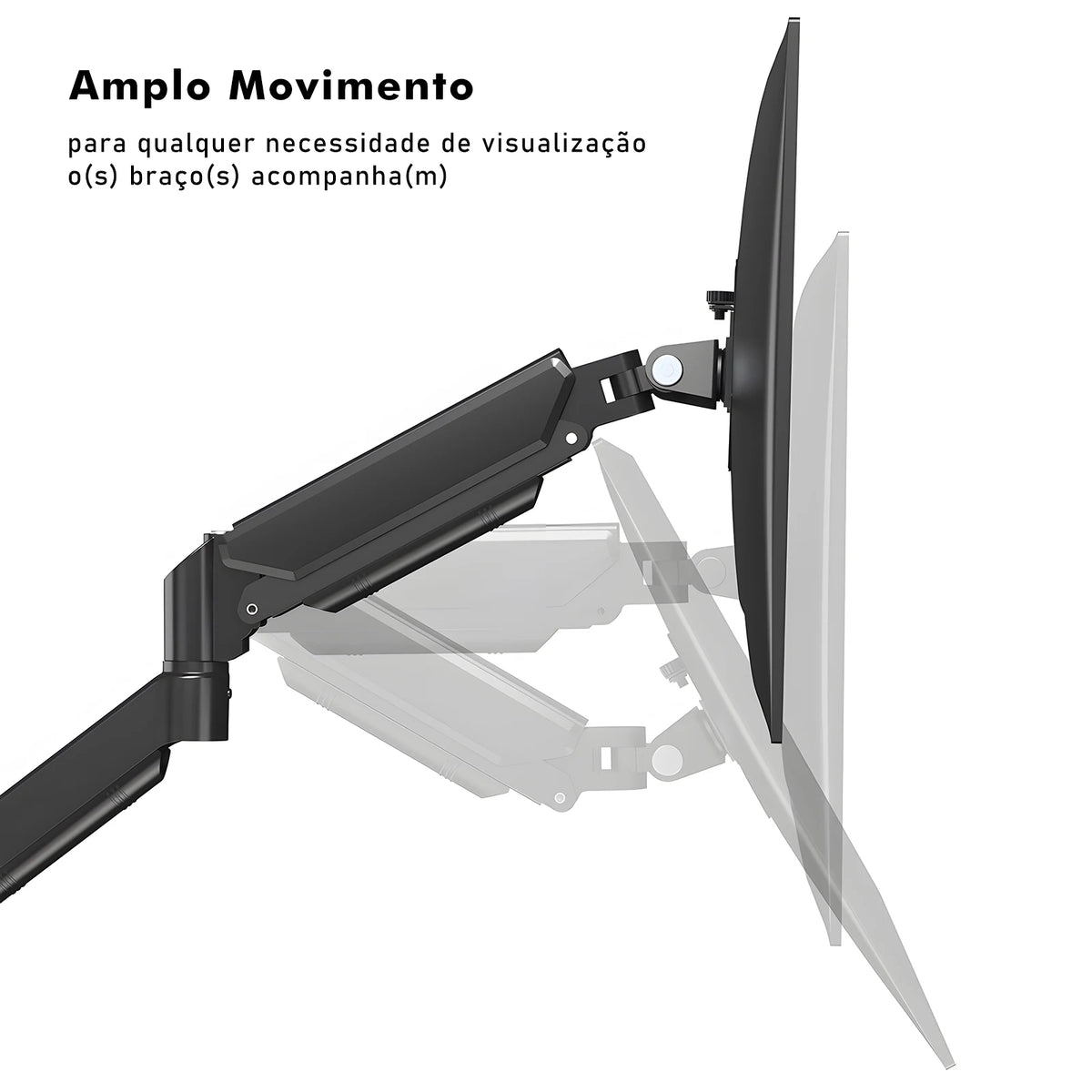 Suporte Braço Articulado para Monitor com RGB