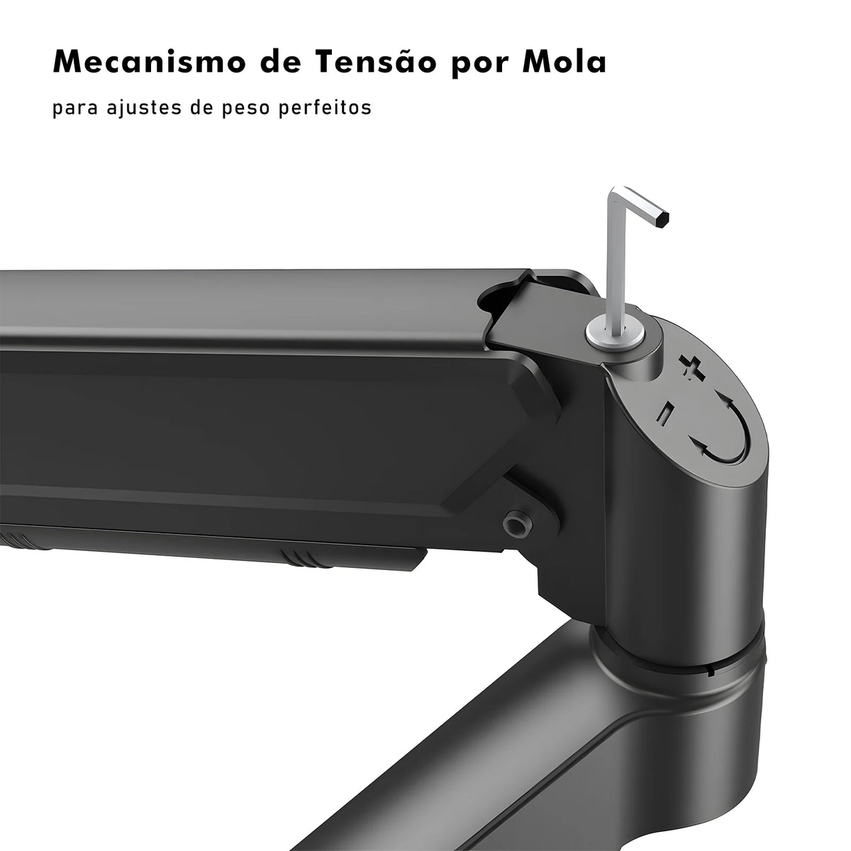 Suporte Braço Articulado para Monitor com RGB